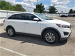 2017 Kia Sorento Lx Белый vin: 5XYPGDA31HG321366