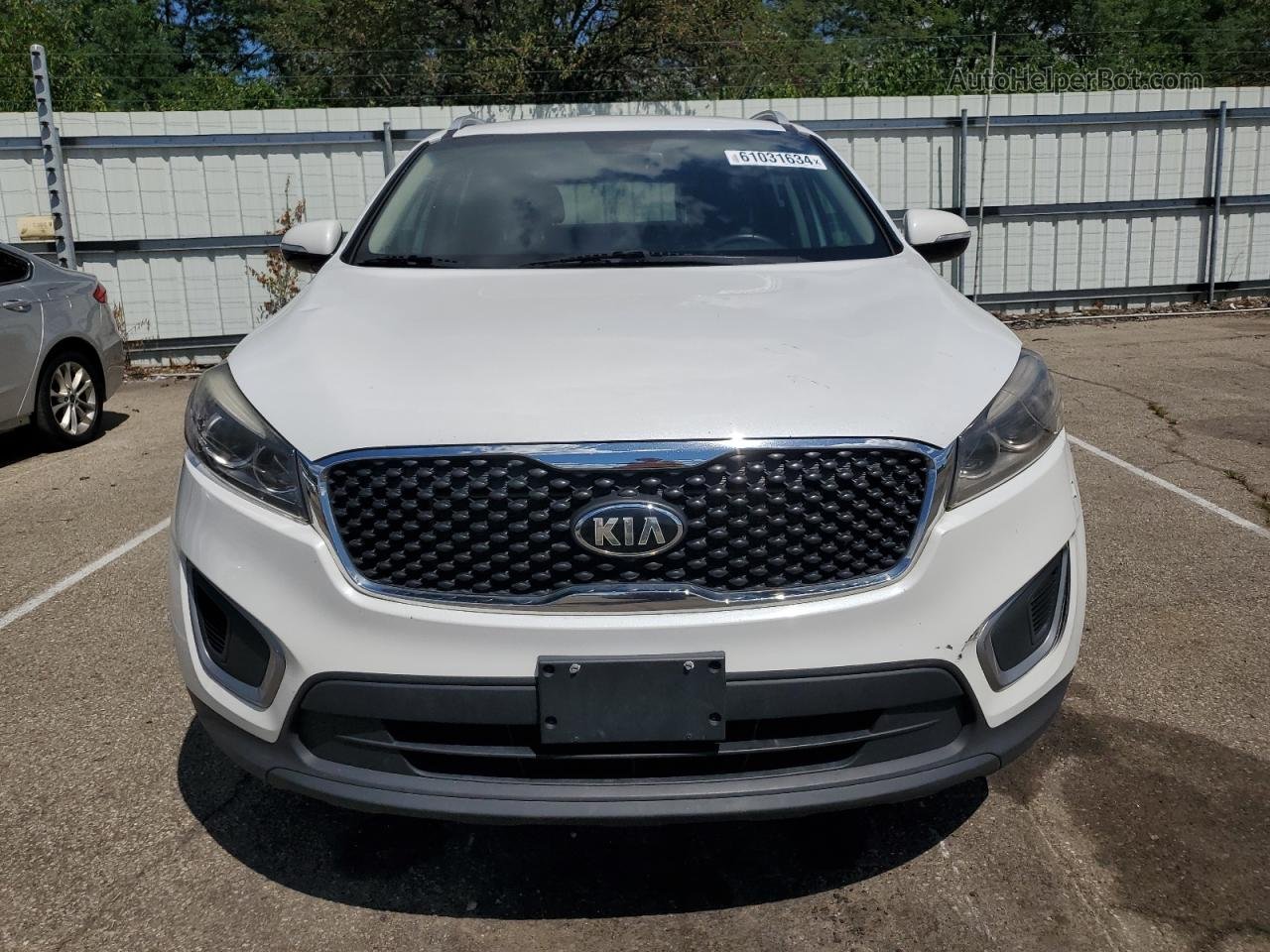 2017 Kia Sorento Lx Белый vin: 5XYPGDA31HG321366