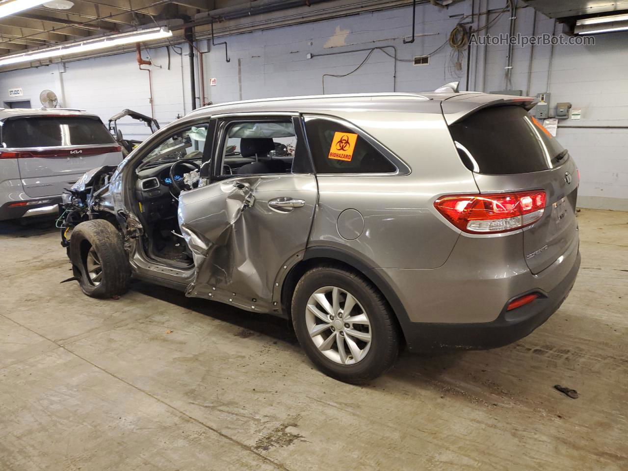 2017 Kia Sorento Lx Gray vin: 5XYPGDA31HG323263