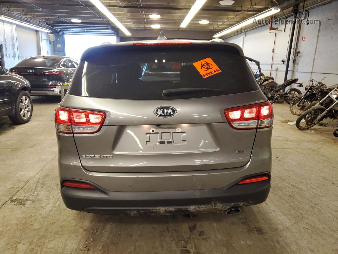 2017 Kia Sorento Lx Gray vin: 5XYPGDA31HG323263