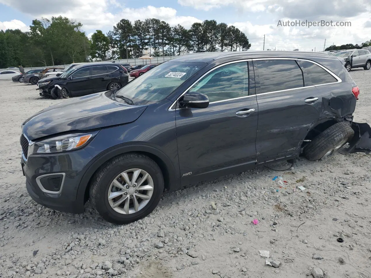 2017 Kia Sorento Lx Black vin: 5XYPGDA31HG328575