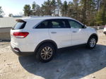 2018 Kia Sorento Lx White vin: 5XYPGDA31JG362263