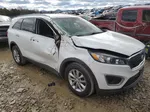 2018 Kia Sorento Lx Белый vin: 5XYPGDA31JG427032