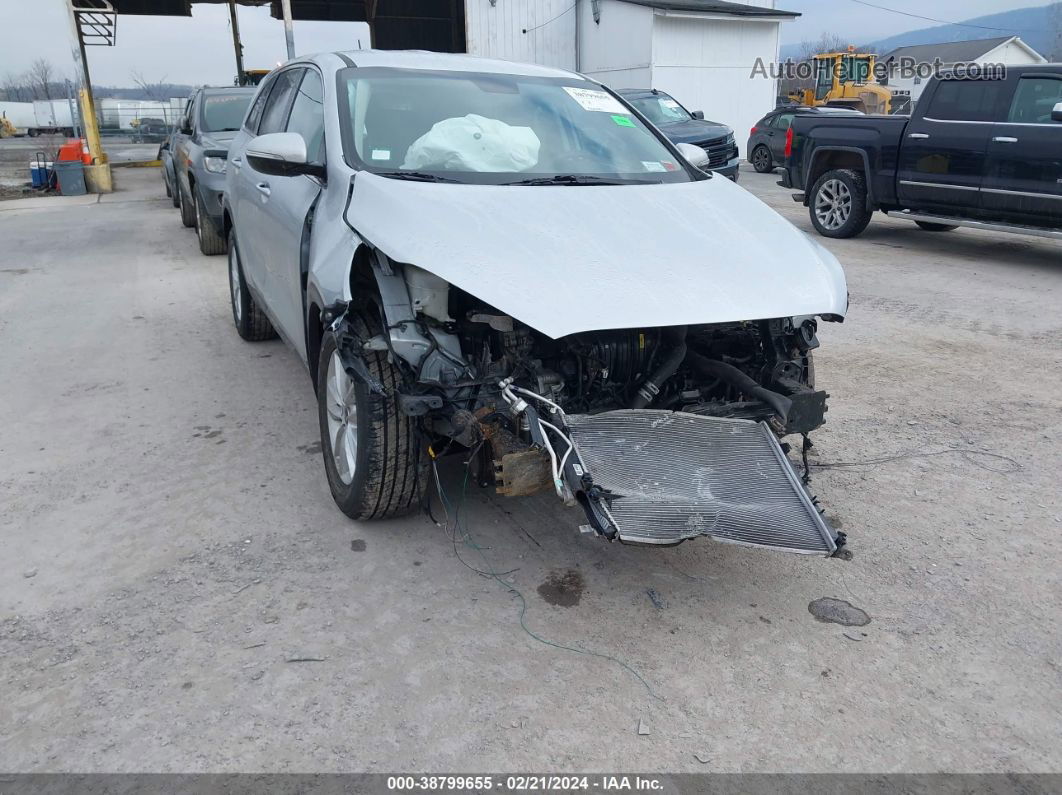 2020 Kia Sorento 2.4l Lx Silver vin: 5XYPGDA31LG648259