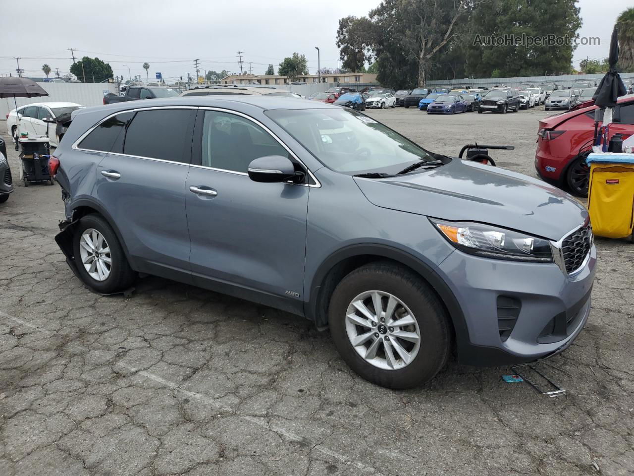 2020 Kia Sorento L Gray vin: 5XYPGDA31LG710534