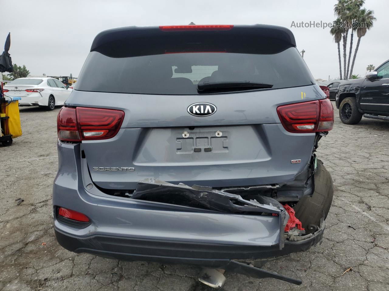 2020 Kia Sorento L Gray vin: 5XYPGDA31LG710534