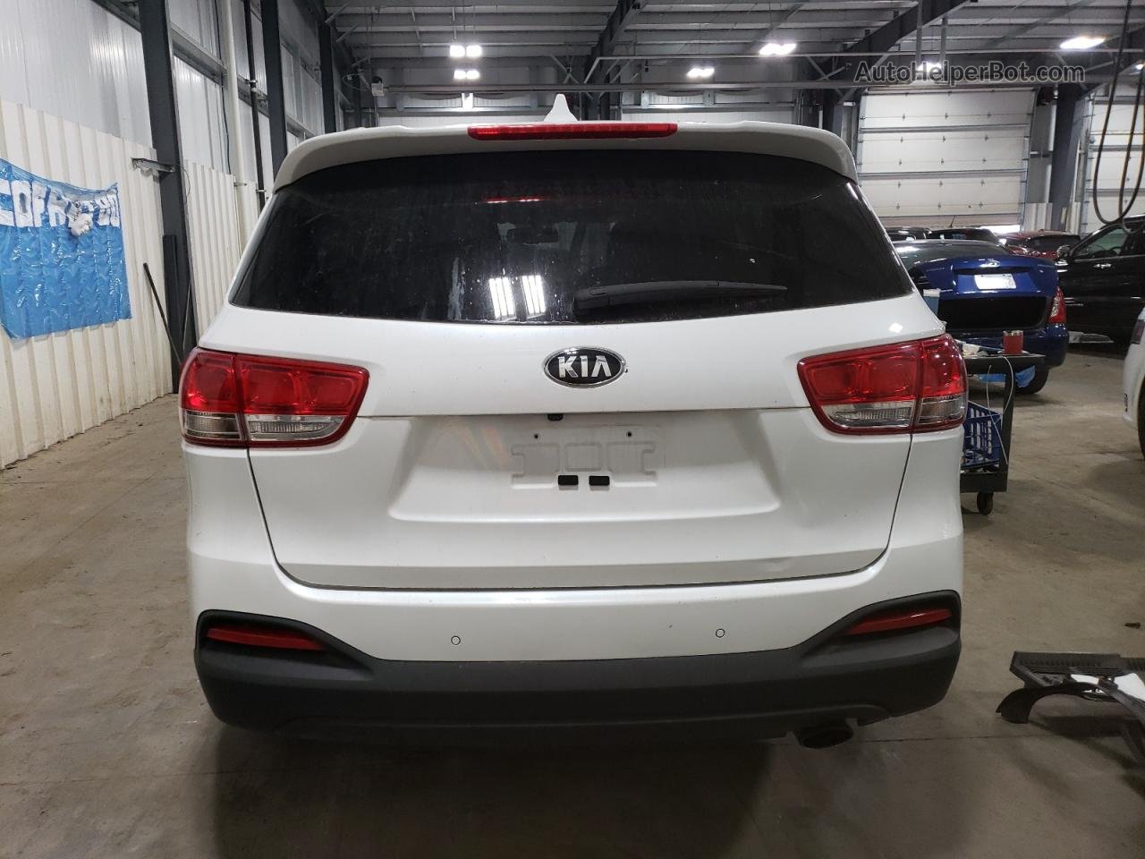 2017 Kia Sorento Lx Белый vin: 5XYPGDA32HG259217