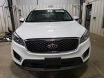 2017 Kia Sorento Lx White vin: 5XYPGDA32HG259217