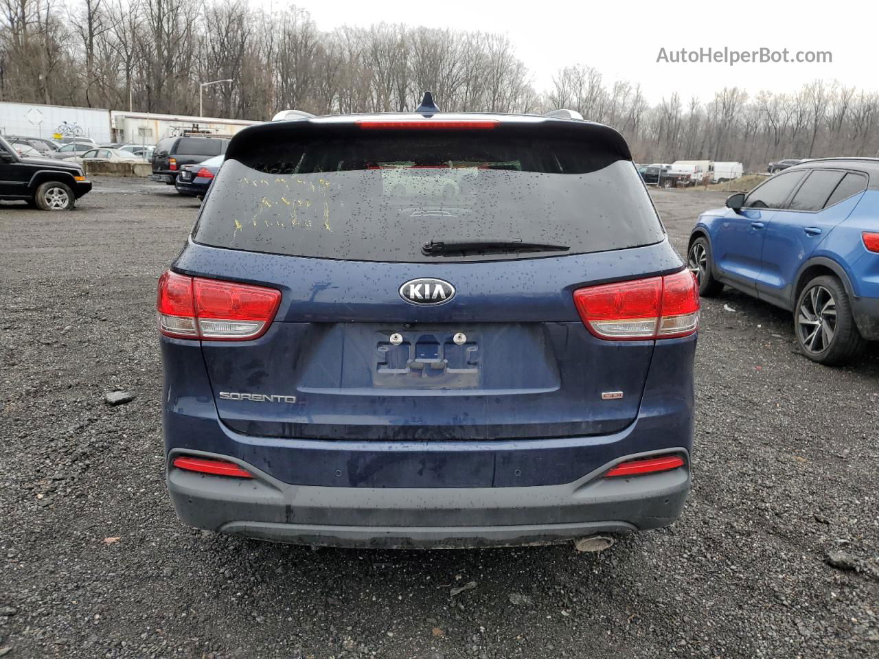 2017 Kia Sorento Lx Blue vin: 5XYPGDA32HG324714