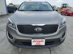 2018 Kia Sorento Lx Серый vin: 5XYPGDA32JG425760