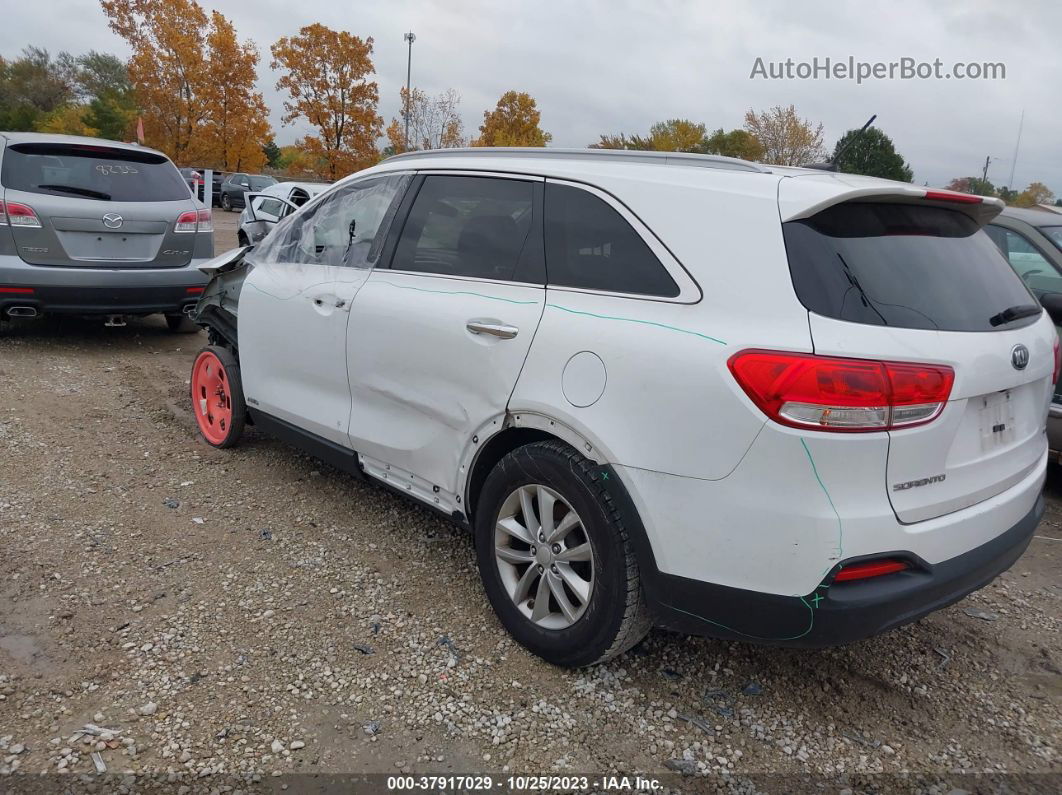 2017 Kia Sorento 2.4l Lx Белый vin: 5XYPGDA33HG203870