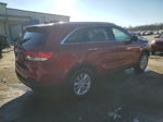 2017 Kia Sorento Lx Red vin: 5XYPGDA33HG267035