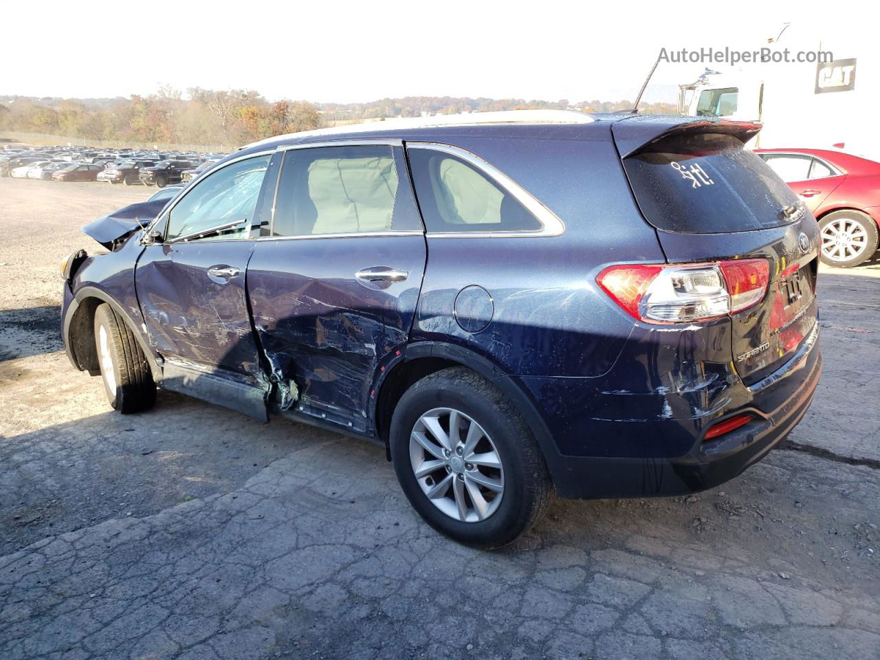 2017 Kia Sorento Lx Blue vin: 5XYPGDA33HG283560