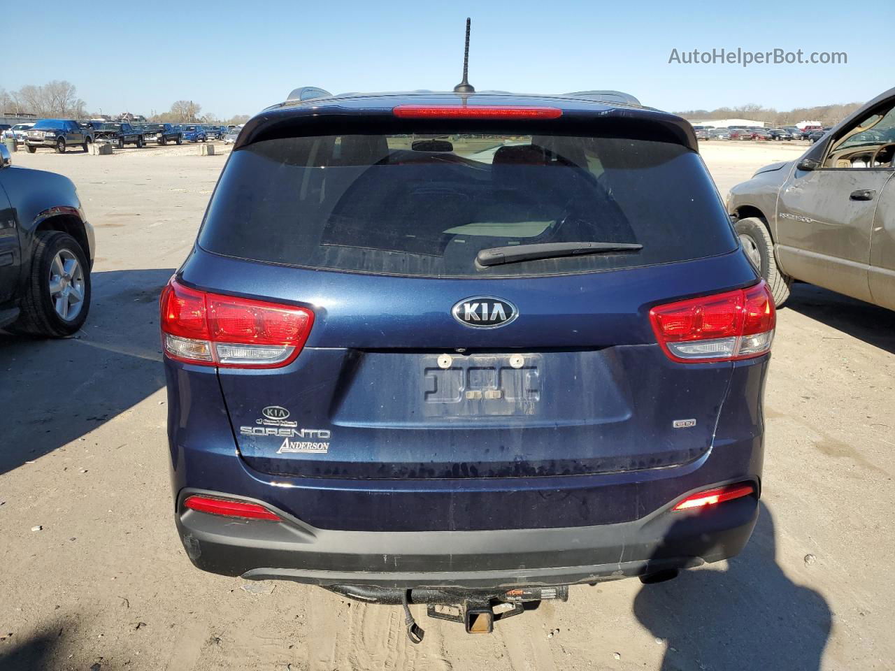 2017 Kia Sorento Lx Blue vin: 5XYPGDA33HG333437