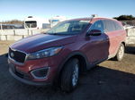 2018 Kia Sorento Lx Красный vin: 5XYPGDA33JG368503