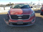 2018 Kia Sorento Lx Red vin: 5XYPGDA33JG368503