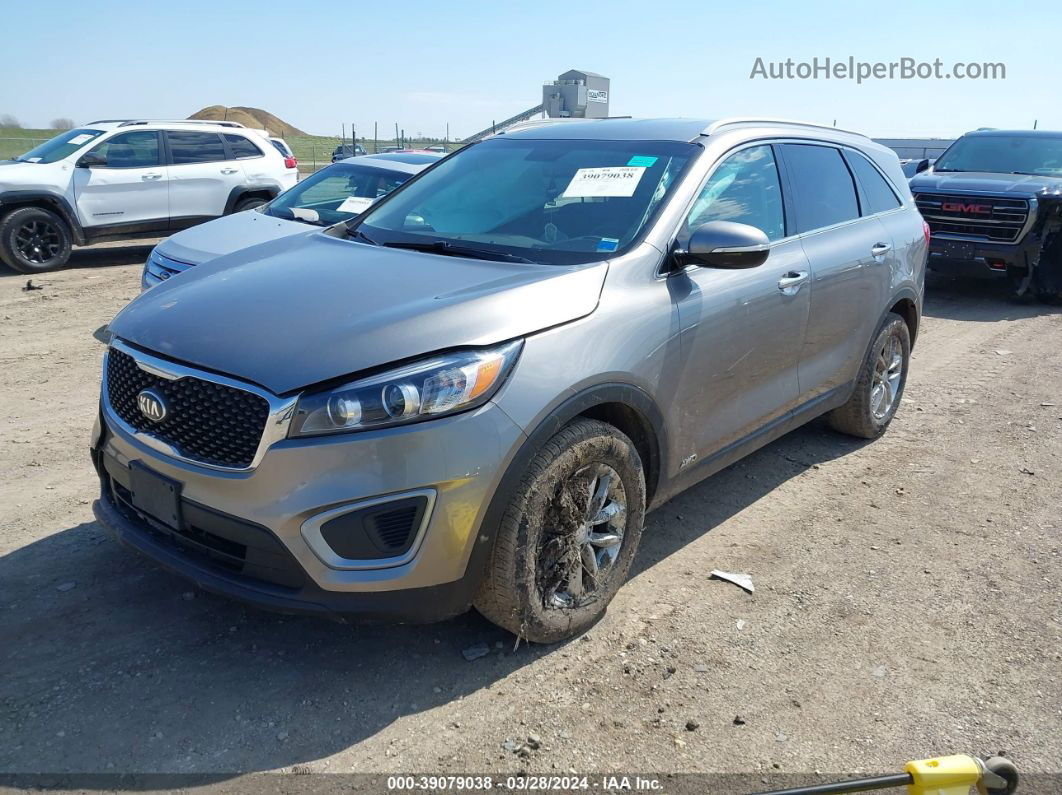 2018 Kia Sorento 2.4l Lx Beige vin: 5XYPGDA33JG369148