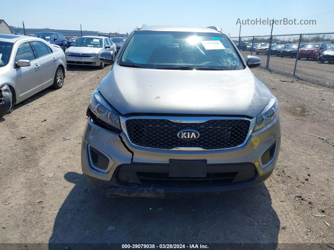 2018 Kia Sorento 2.4l Lx Beige vin: 5XYPGDA33JG369148