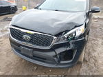 2018 Kia Sorento 2.4l Lx Black vin: 5XYPGDA33JG426867