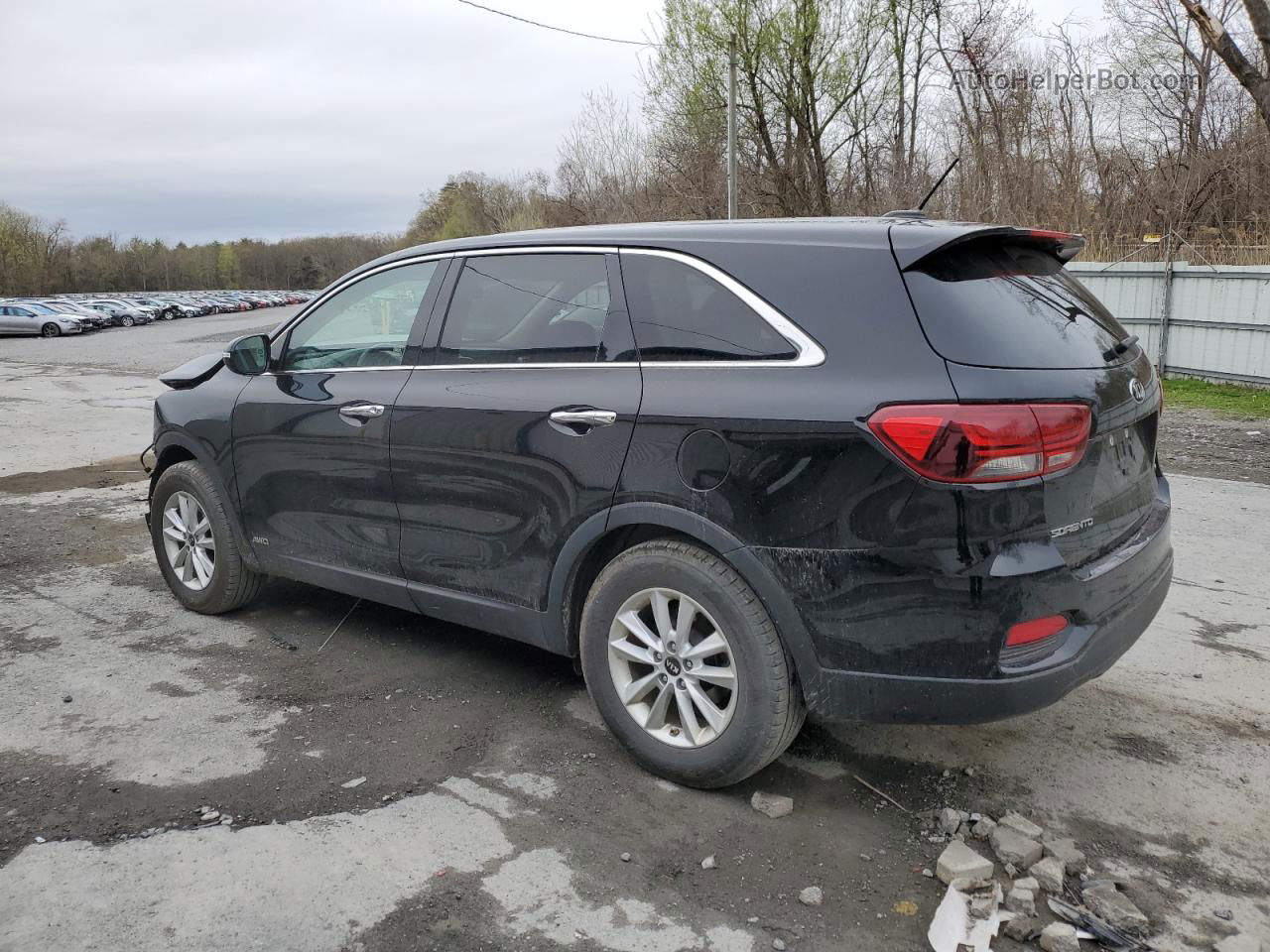 2020 Kia Sorento L Черный vin: 5XYPGDA33LG649333