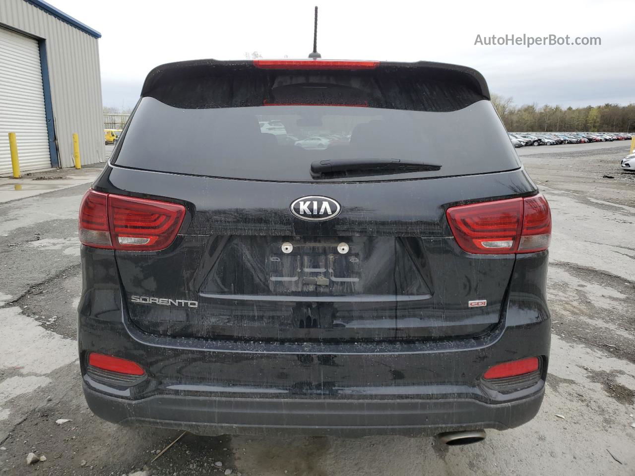 2020 Kia Sorento L Черный vin: 5XYPGDA33LG649333