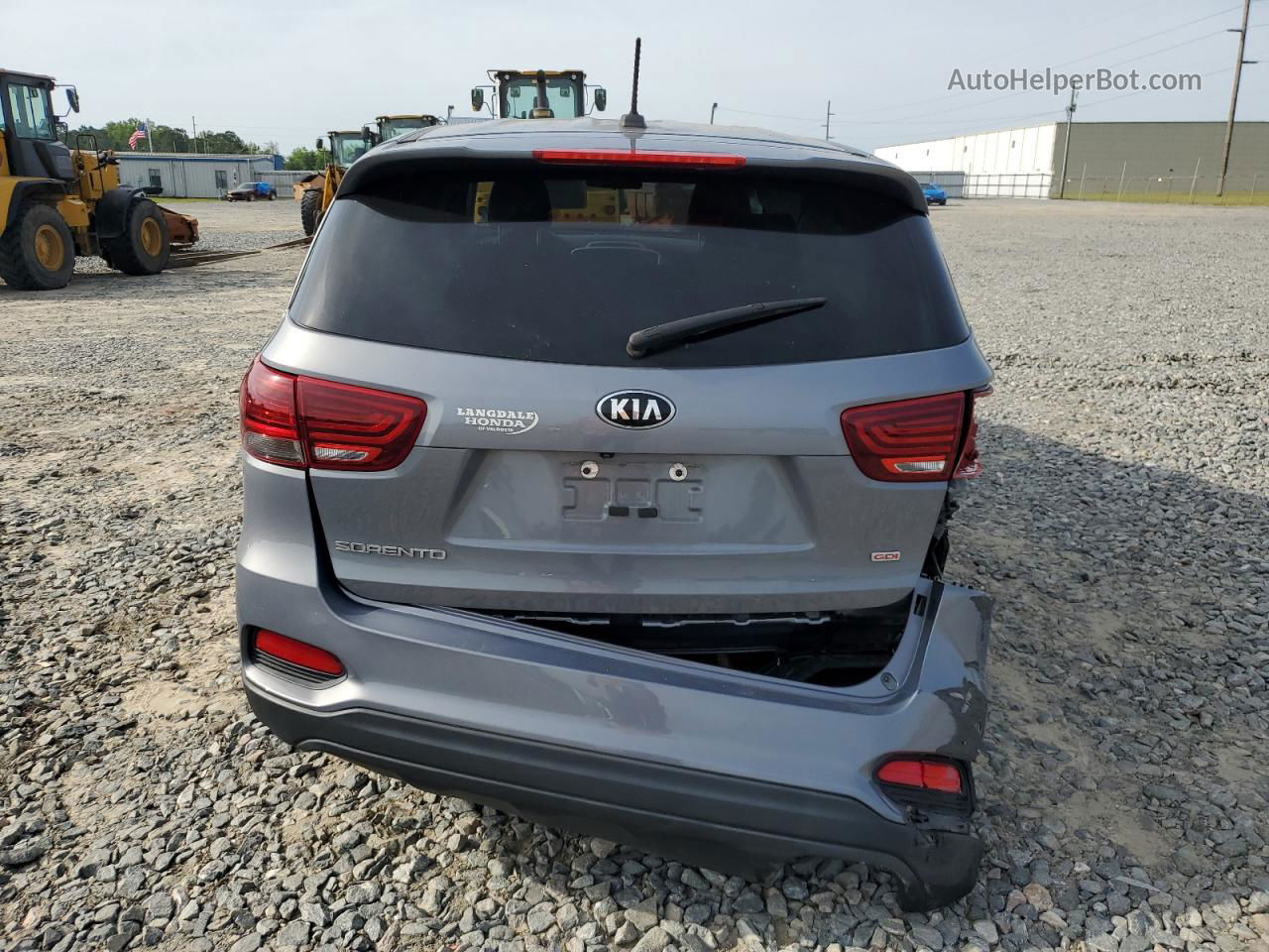 2020 Kia Sorento L Серый vin: 5XYPGDA33LG659411