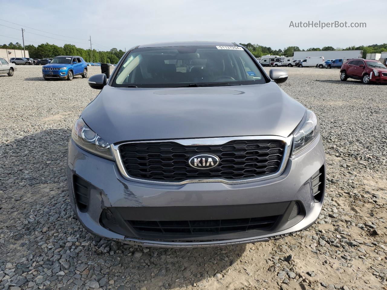 2020 Kia Sorento L Gray vin: 5XYPGDA33LG659411