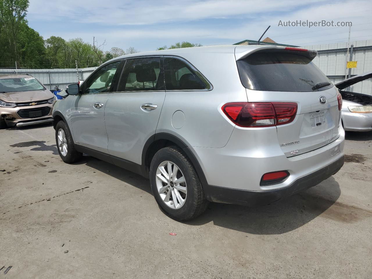 2020 Kia Sorento L Silver vin: 5XYPGDA33LG668528