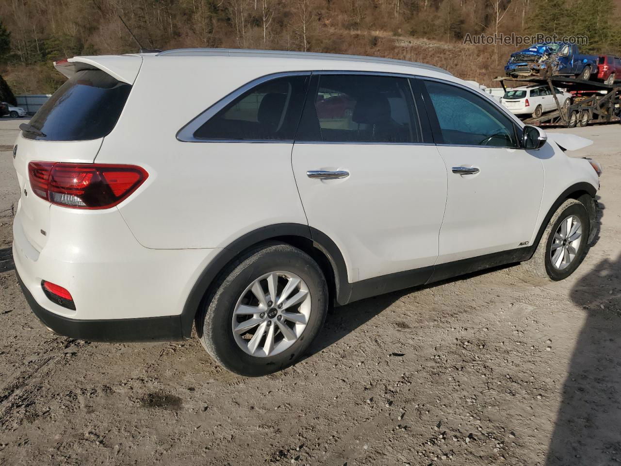 2020 Kia Sorento L White vin: 5XYPGDA33LG671994