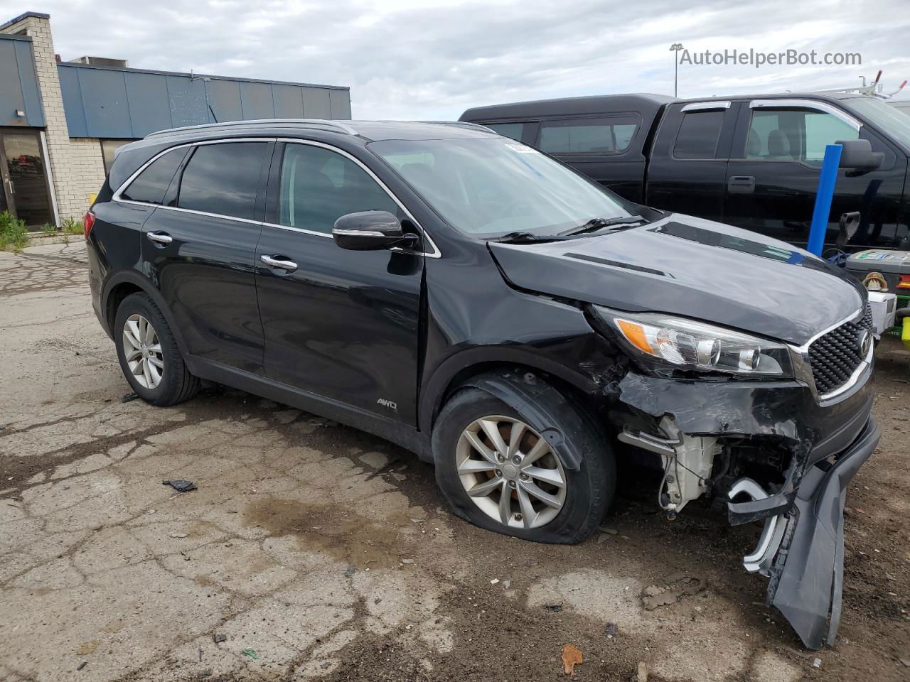 2017 Kia Sorento Lx Black vin: 5XYPGDA34HG288315