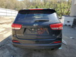 2017 Kia Sorento Lx Черный vin: 5XYPGDA34HG289626