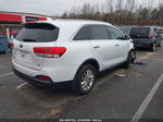 2017 Kia Sorento 2.4l Lx White vin: 5XYPGDA34HG318204