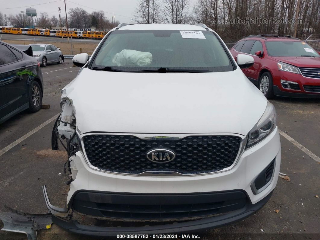 2017 Kia Sorento 2.4l Lx Белый vin: 5XYPGDA34HG318204