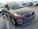 2018 Kia Sorento Lx Maroon vin: 5XYPGDA34JG363665