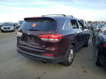 2018 Kia Sorento Lx Темно-бордовый vin: 5XYPGDA34JG363665