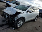 2018 Kia Sorento Lx White vin: 5XYPGDA34JG430619