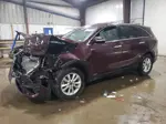 2020 Kia Sorento L Burgundy vin: 5XYPGDA34LG644433