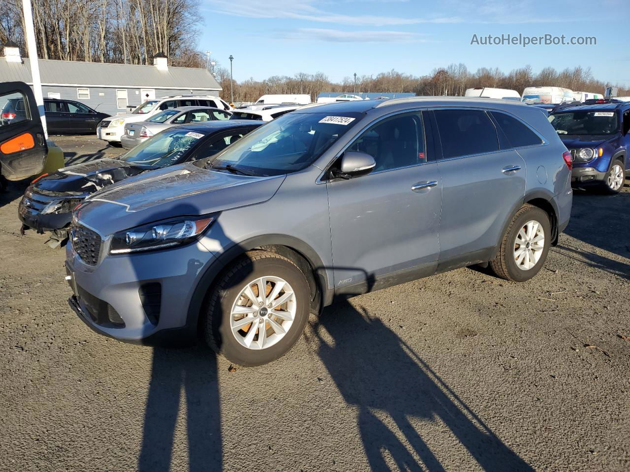 2020 Kia Sorento L Gray vin: 5XYPGDA34LG650829