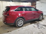 2020 Kia Sorento L Burgundy vin: 5XYPGDA34LG654069