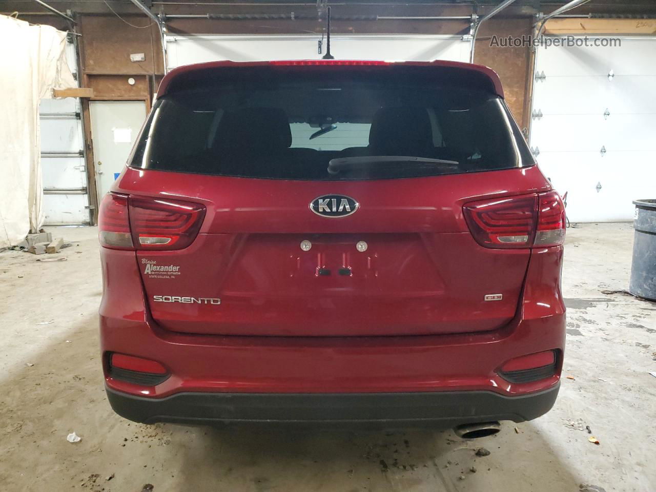 2020 Kia Sorento L Burgundy vin: 5XYPGDA34LG654069