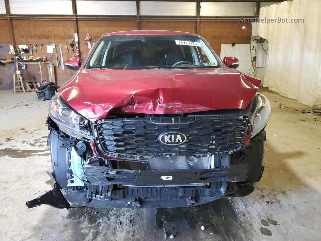 2020 Kia Sorento L Burgundy vin: 5XYPGDA34LG654069