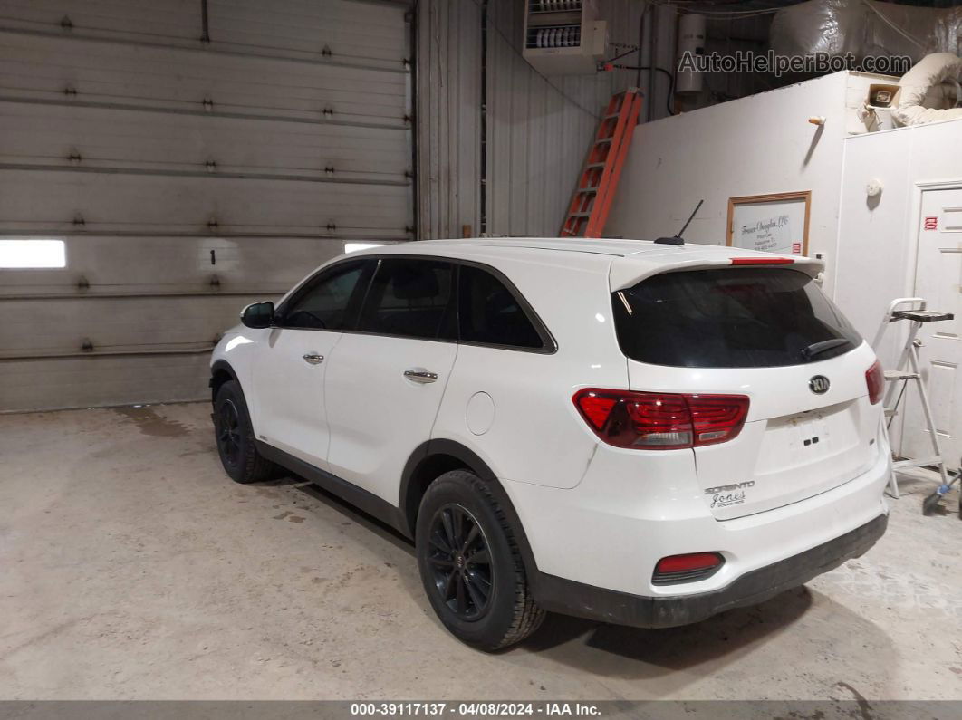 2020 Kia Sorento 2.4l Lx White vin: 5XYPGDA34LG661037