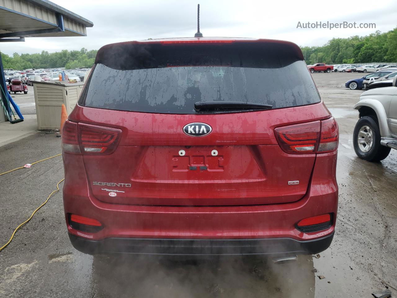 2020 Kia Sorento L Red vin: 5XYPGDA34LG664942