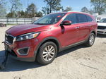 2017 Kia Sorento Lx Burgundy vin: 5XYPGDA35HG238975