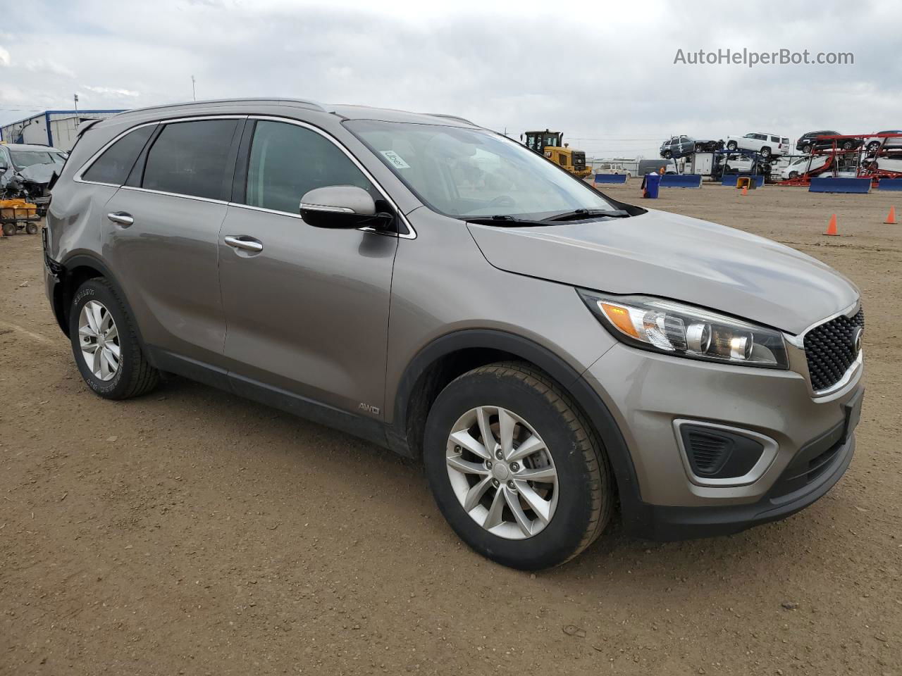 2017 Kia Sorento Lx Gray vin: 5XYPGDA35HG259387