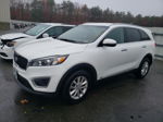 2017 Kia Sorento Lx White vin: 5XYPGDA35HG285486