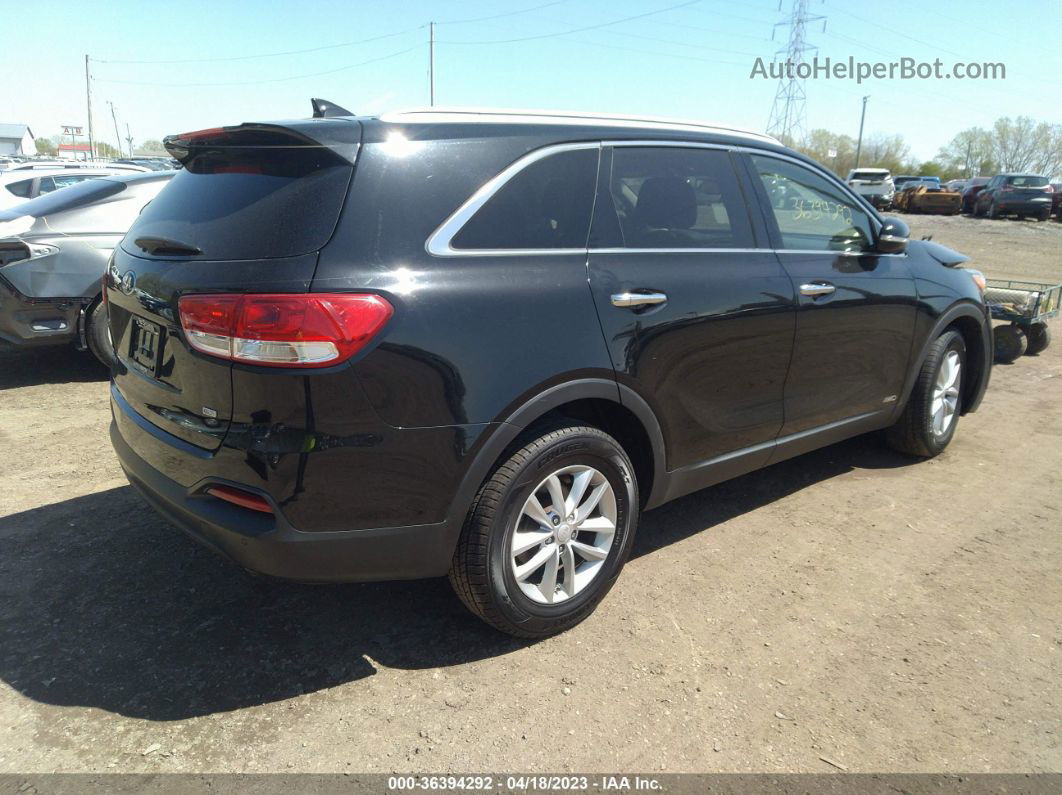 2017 Kia Sorento Lx Black vin: 5XYPGDA35HG290039