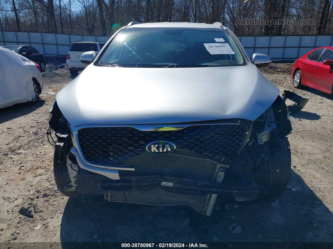 2018 Kia Sorento 2.4l Lx Серебряный vin: 5XYPGDA35JG338564