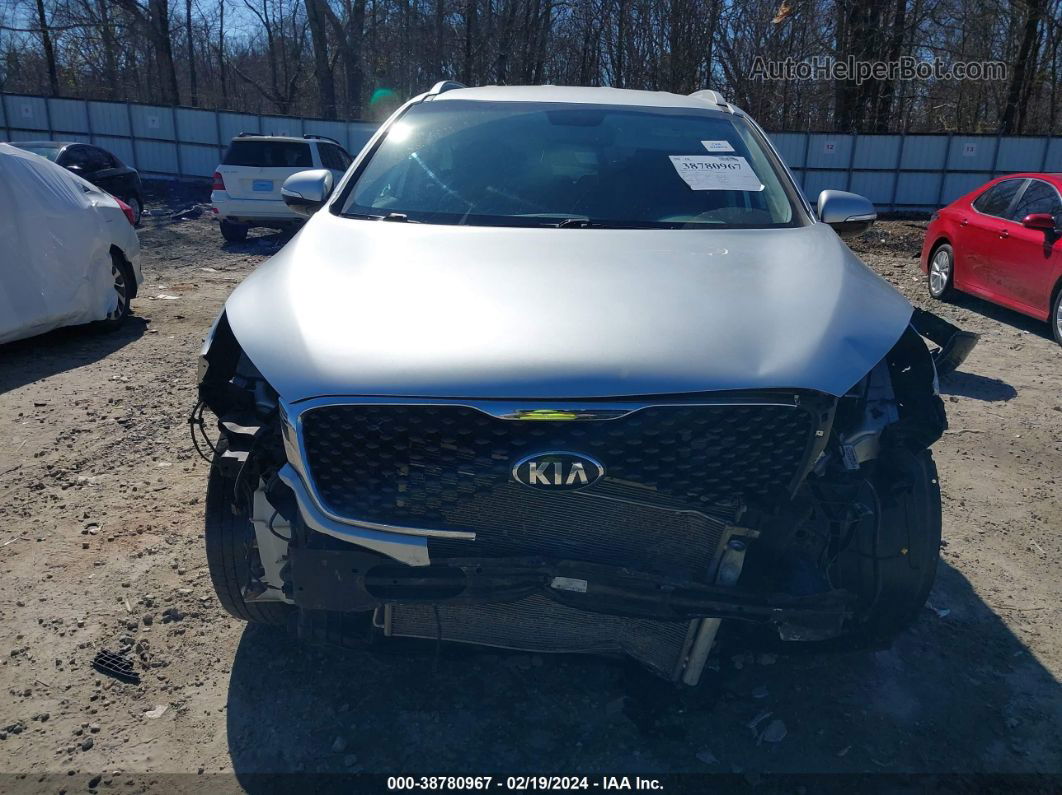 2018 Kia Sorento 2.4l Lx Silver vin: 5XYPGDA35JG338564