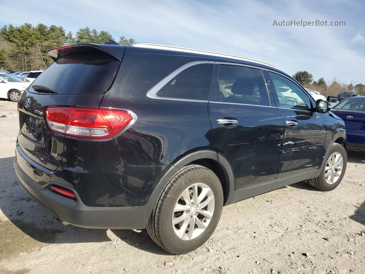 2018 Kia Sorento Lx Black vin: 5XYPGDA35JG364372